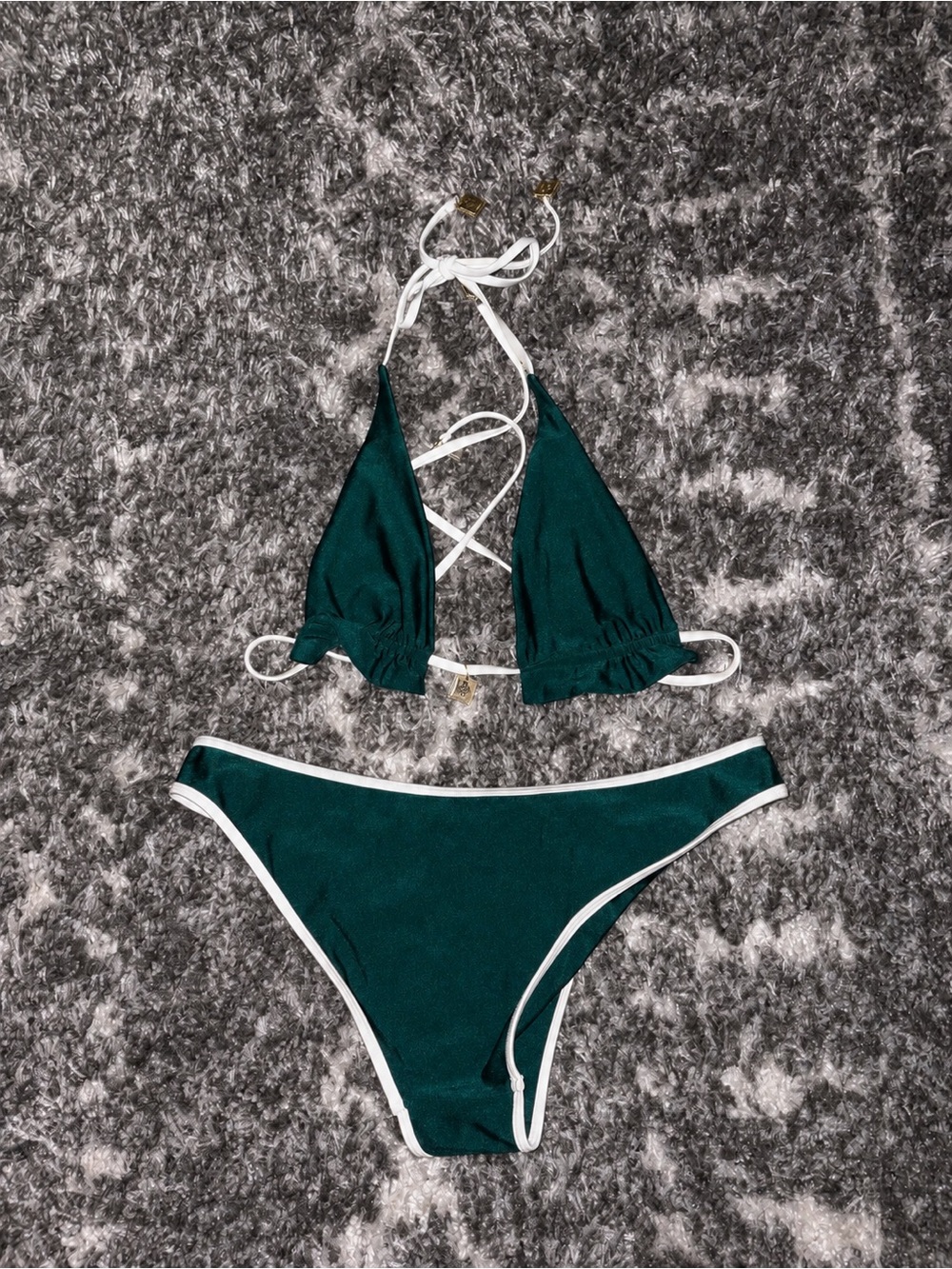 Kulana Kinis Bikini with White Trim
